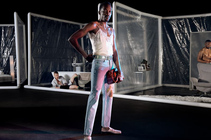 Martine Rose Spring/Summer 2021 Collection Lookbook Men's Women 1970s Underground Gay Scene San Francisco Football Culture Bankers Suits Sportswear Luxury Tailoring Subversion