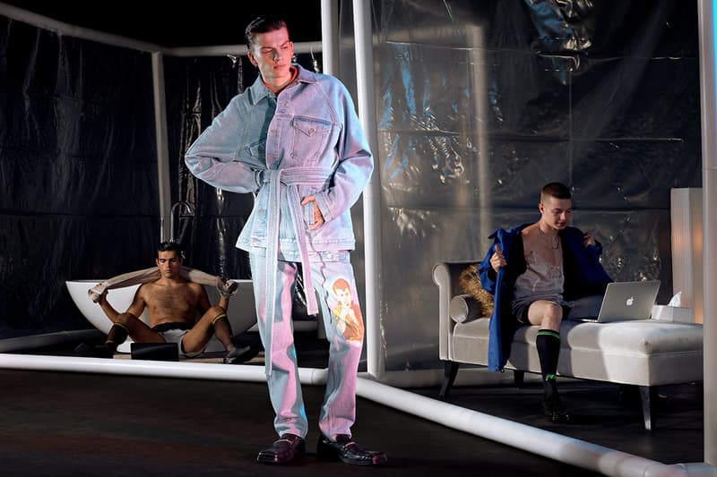 Martine Rose Spring/Summer 2021 Collection Lookbook Men's Women 1970s Underground Gay Scene San Francisco Football Culture Bankers Suits Sportswear Luxury Tailoring Subversion