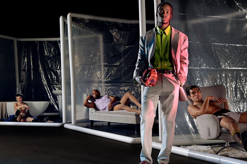 Martine Rose Spring/Summer 2021 Collection Lookbook Men's Women 1970s Underground Gay Scene San Francisco Football Culture Bankers Suits Sportswear Luxury Tailoring Subversion