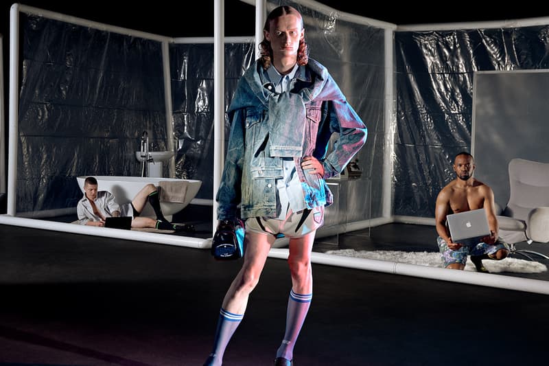 Martine Rose Spring/Summer 2021 Collection Lookbook Men's Women 1970s Underground Gay Scene San Francisco Football Culture Bankers Suits Sportswear Luxury Tailoring Subversion