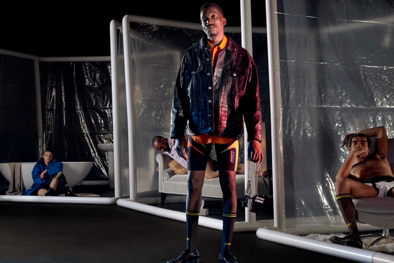 Martine Rose Spring/Summer 2021 Collection Lookbook Men's Women 1970s Underground Gay Scene San Francisco Football Culture Bankers Suits Sportswear Luxury Tailoring Subversion