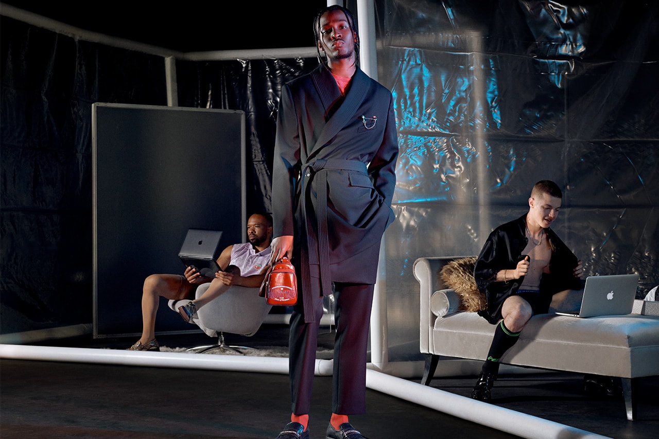 Martine Rose Spring/Summer 2021 Collection Lookbook Men's Women 1970s Underground Gay Scene San Francisco Football Culture Bankers Suits Sportswear Luxury Tailoring Subversion 