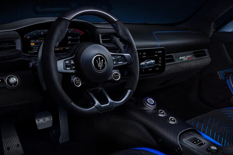 Maserati Unveils Its 630 Horsepower MC20 Supercar Dallara sports Italian racing Horsepower fast speed Ferrari Turbo luxury