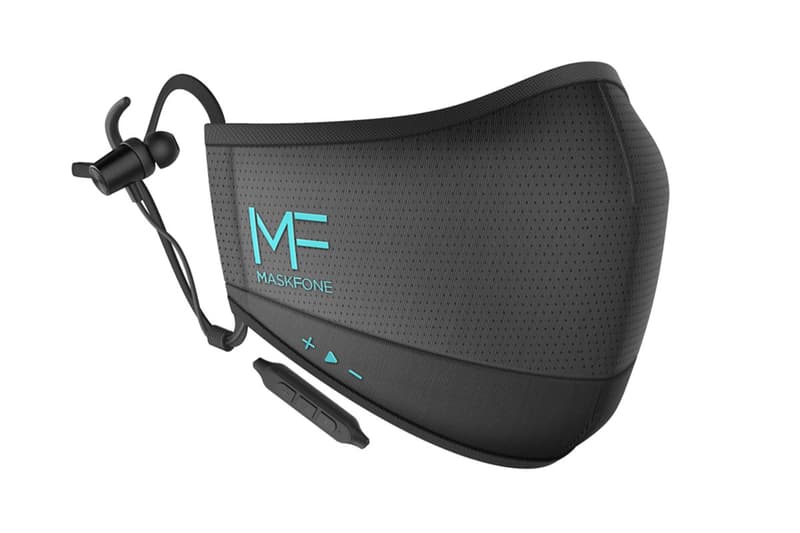 maskfone smartphone integration face mask wireless earphones bluetooth microphone voice control siri alexa google assistant
