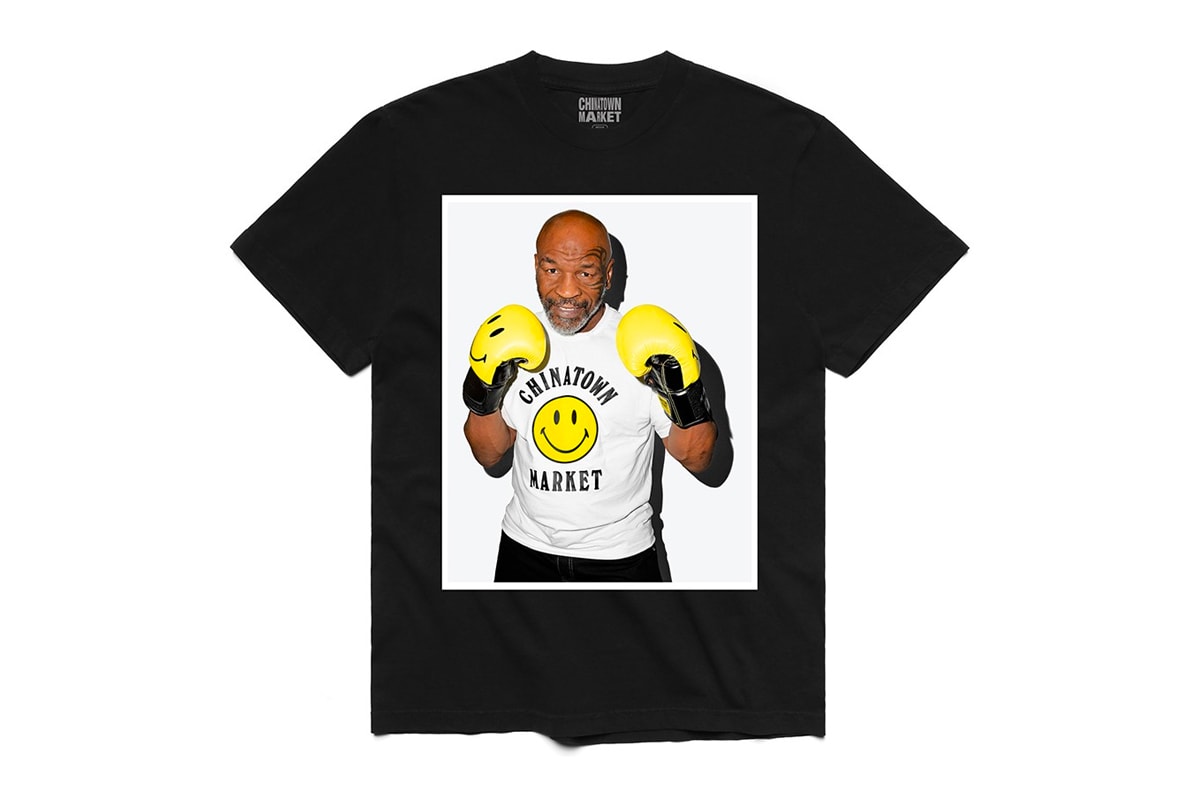 Mike Tyson x Chinatown Market Capsule Collection boxing LA Iron Mike Tiger Shots Graphic Tees T-Shirts 