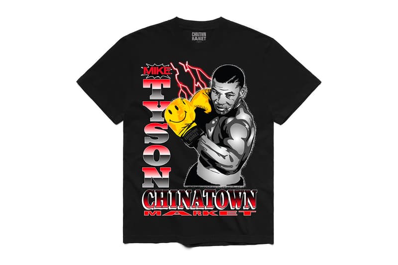 Mike Tyson x Chinatown Market Capsule Collection boxing LA Iron Mike Tiger Shots Graphic Tees T-Shirts 