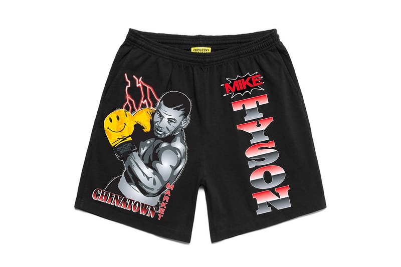 Mike Tyson x Chinatown Market Capsule Collection boxing LA Iron Mike Tiger Shots Graphic Tees T-Shirts 