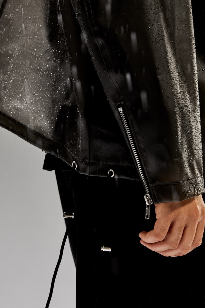 MKI transparent collection fall winter 2020 Leeds rain coats outerwear where to buy