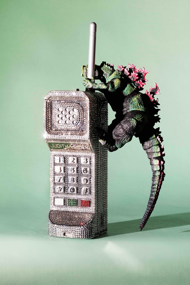 Moda Operandi Judith Leiber Bags archival museum collector pieces koi fish bird pig turtle tomato watermelon phone godzilla jewels crystals