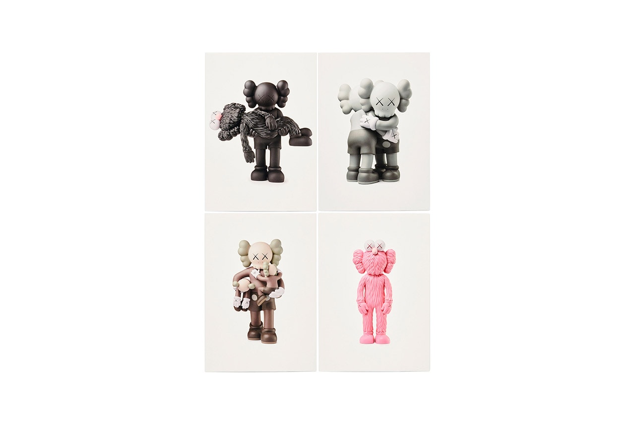 kaws companion ngv national gallery of victoria merchandise collection moma design store bff open release information pin sticker keyring magnet postcard