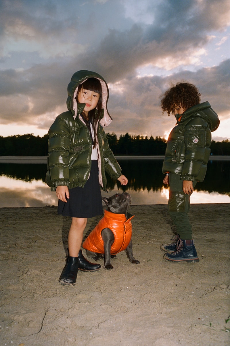 Moncler Generation Mytheresa Exclusive Collection capsule family kids dog puffer jacket vest