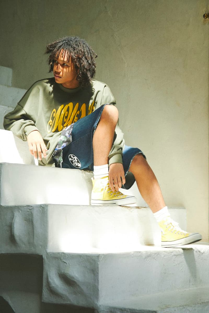 MYne Spring Summer 2021 Lookbook menswear streetwear ss21 collection hoodies tees jackets pants shirts button ups