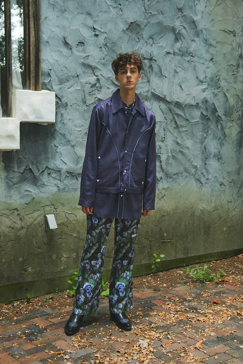 MYne Spring Summer 2021 Lookbook menswear streetwear ss21 collection hoodies tees jackets pants shirts button ups