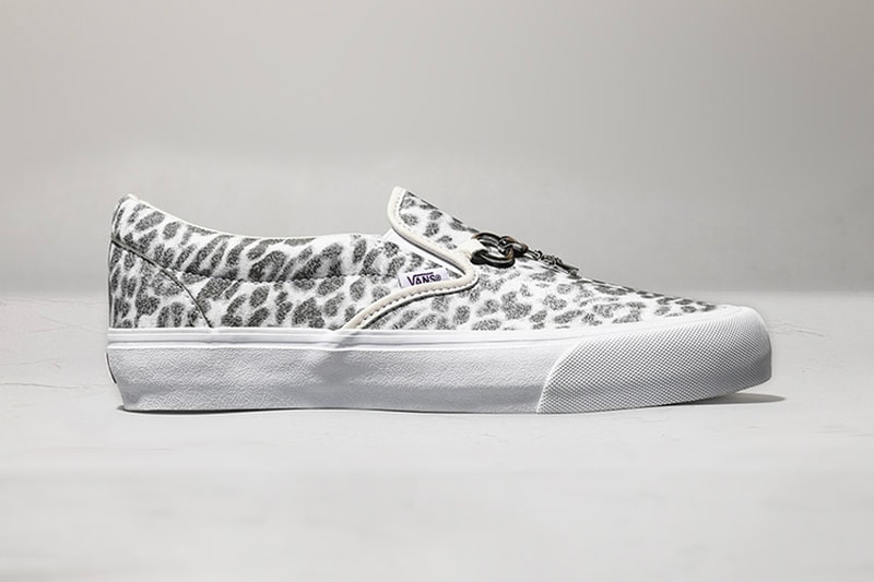 NEEDLES VAULT by VANS  Slip-On  ZEBRA LEOPARD Release footwear surf skate japan retail animal prints classic trainers sneakers  