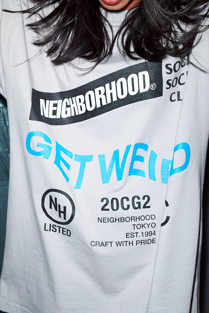 NEIGHBORHOOD Anti Social Social Club 2020 Capsule Release Info Hoodie T shirt
