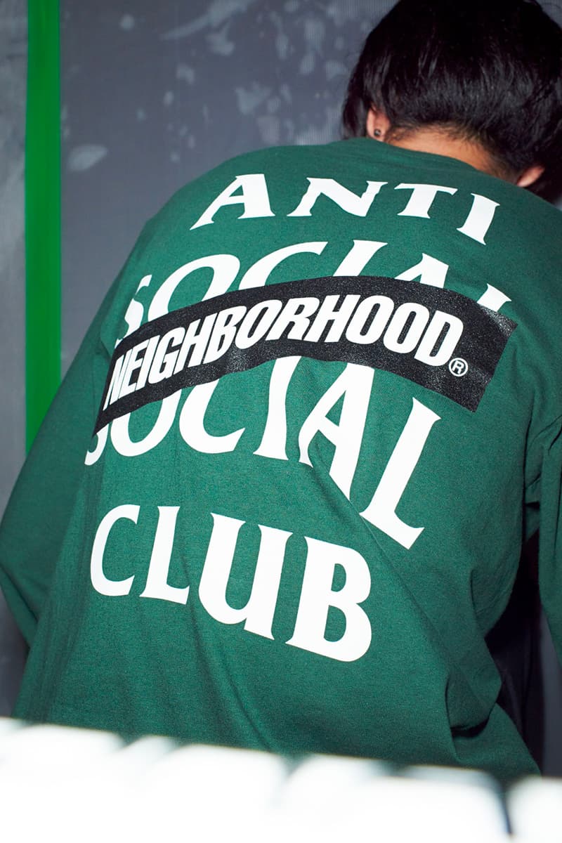 NEIGHBORHOOD Anti Social Social Club 2020 Capsule Release Info Hoodie T shirt 