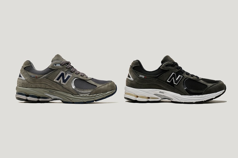 New Balance 2002R Grey Black revived classic running silhouette nubuck leather mesh panel uppers ABZORB technology N-ergy cushioning sole unit