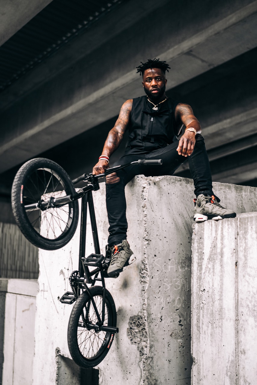 nigel sylvester BMX rider biker make it all light up short film movie boring company flamethrower elon musk mercedes benz slr watch stream