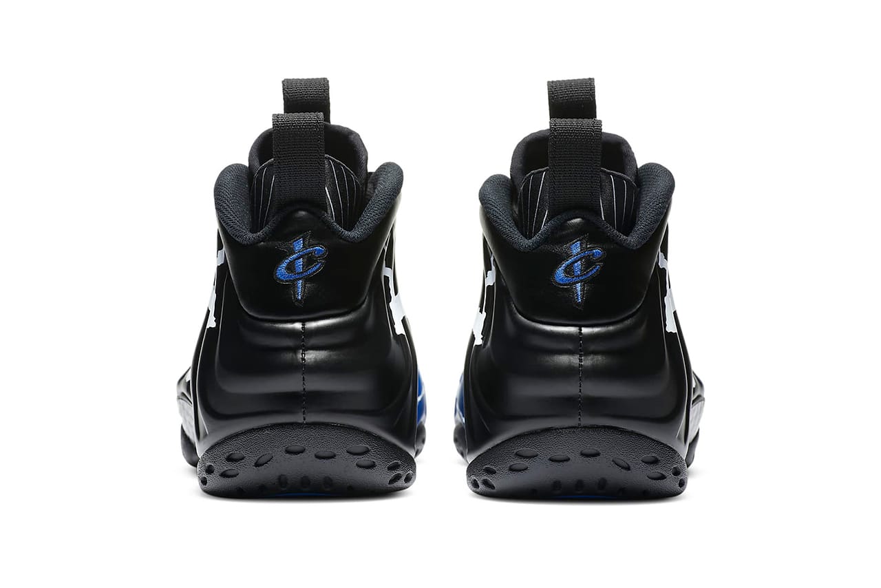 penny hardaway shoes black and blue