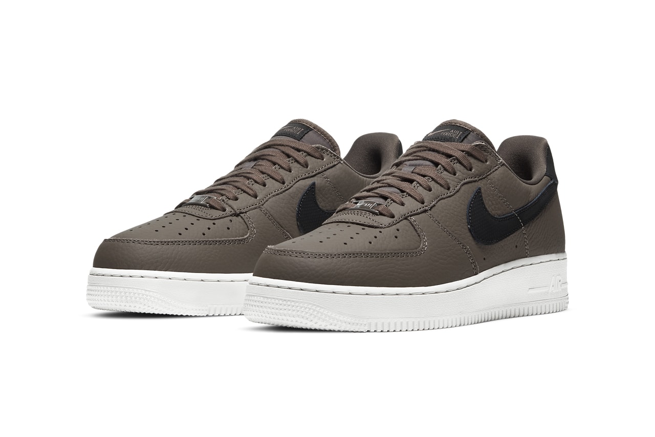 nike sportswear air force 1 craft ridgerock black white CT2317 200 official release date info photos price store list buying guide