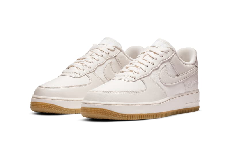 nike sportswear air force 1 low gore tex white sail cream gum dc9031 001 official release date info photos price store list buying guide