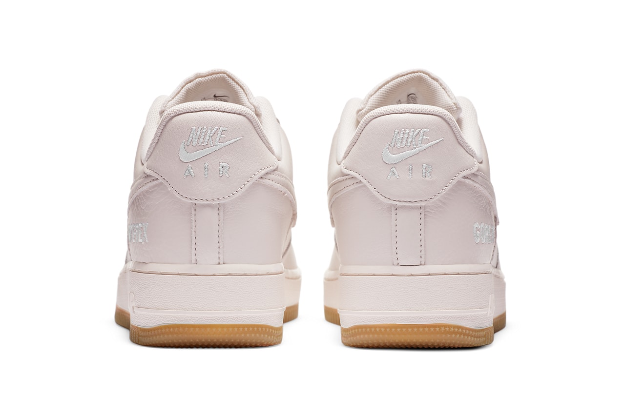 nike sportswear air force 1 low gore tex white sail cream gum dc9031 001 official release date info photos price store list buying guide