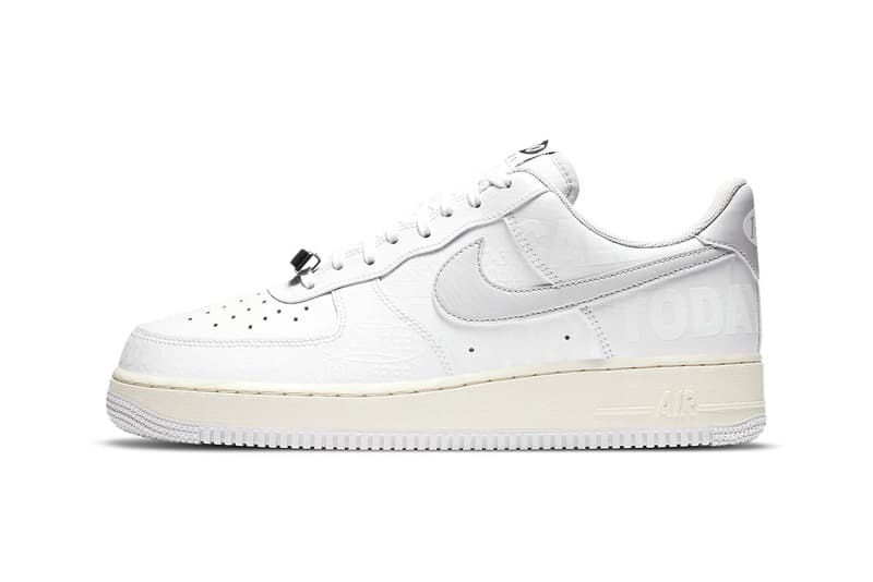Nike Air Force 1 Low Hi "Toll Free" CJ1631-100 CU1414-001 "White/Vast Grey-Sail-Black" "Black/Black-Sail-Vast Grey" ’07 Premium Sneaker Release Information Closer Look Drop Date "1-800"