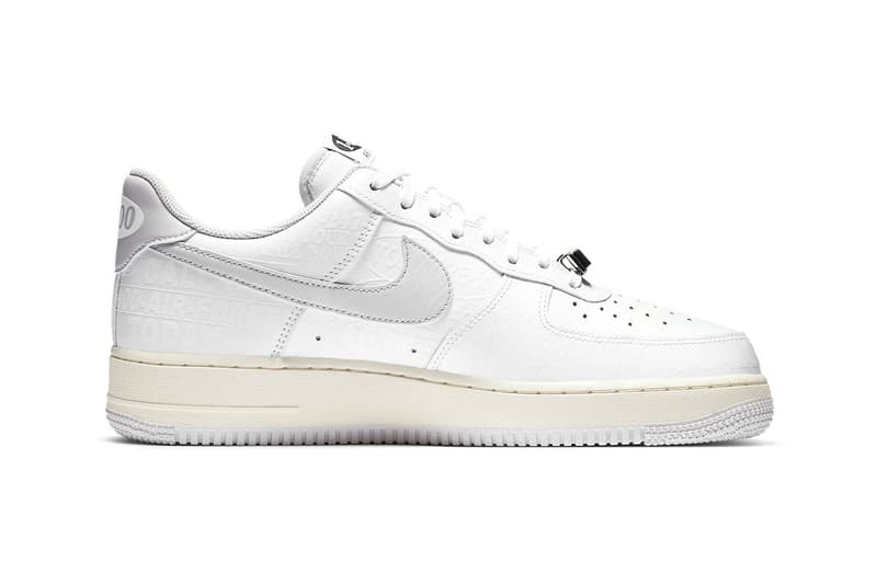 Nike Air Force 1 Low Hi "Toll Free" CJ1631-100 CU1414-001 "White/Vast Grey-Sail-Black" "Black/Black-Sail-Vast Grey" ’07 Premium Sneaker Release Information Closer Look Drop Date "1-800"