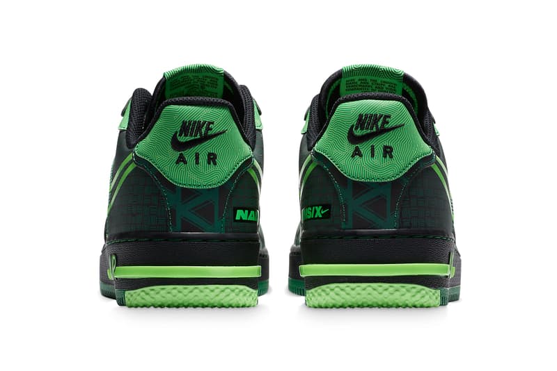 nike sportswear air force 1 react naija nigerian national football soccer team super eagles black pine green strike CW3918 001 official release date info photos price store list buying guide