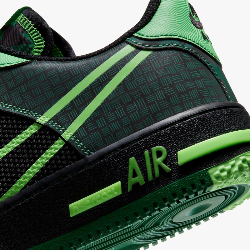 nike sportswear air force 1 react naija nigerian national football soccer team super eagles black pine green strike CW3918 001 official release date info photos price store list buying guide