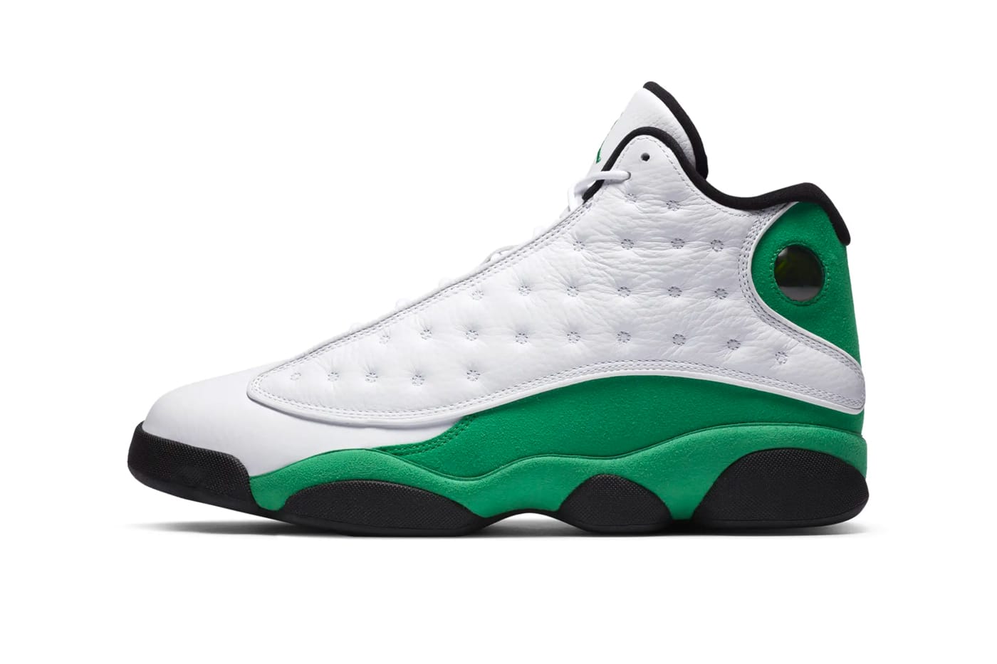 green and white shoes jordans
