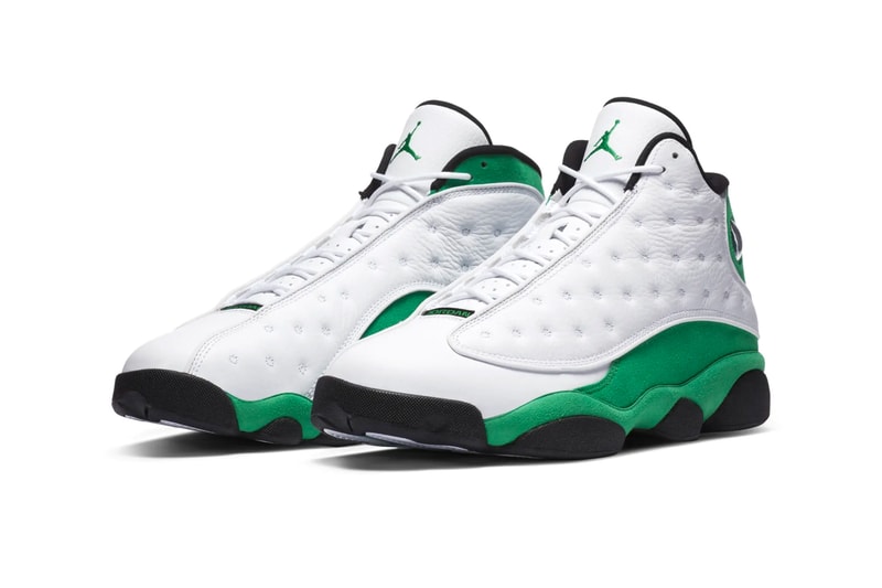 Air Jordan 13 Lucky Green menswear streetwear spring summer 2020 collection ss20 shoes footwear sneakers runners trainers jordan brand