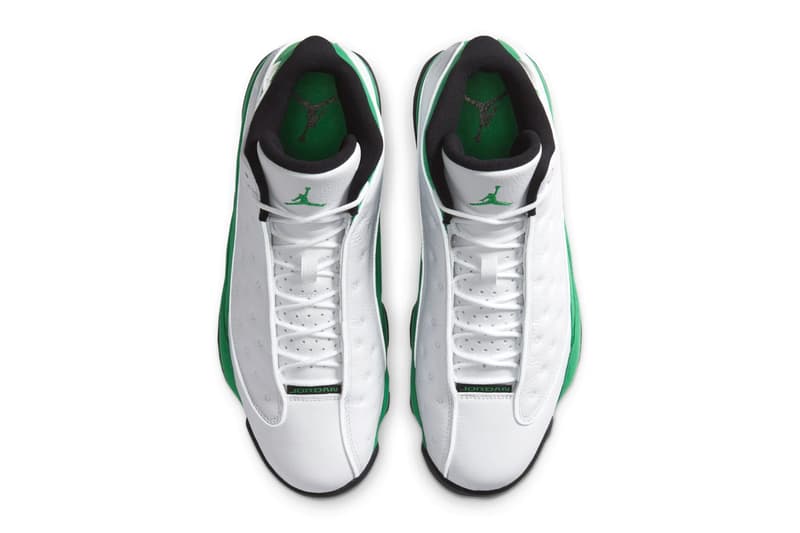 Air Jordan 13 Lucky Green menswear streetwear spring summer 2020 collection ss20 shoes footwear sneakers runners trainers jordan brand