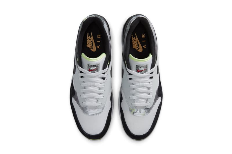 nike sportswear air max 1 white pure platinum iron grey black 95 neon DB1998 100 official release date info photos price store list buying guide