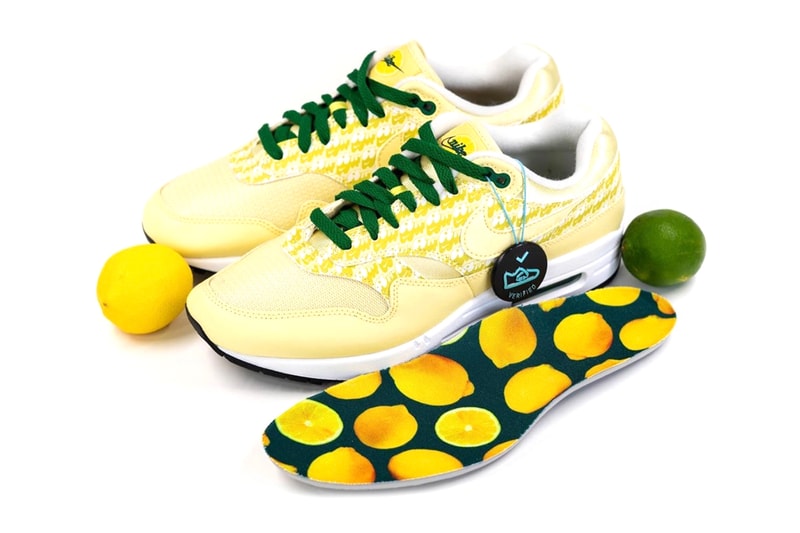 Nike Air Max 1 Lemonade 2020 Release Info CJ0609-700 Pine Green True White solebyjc