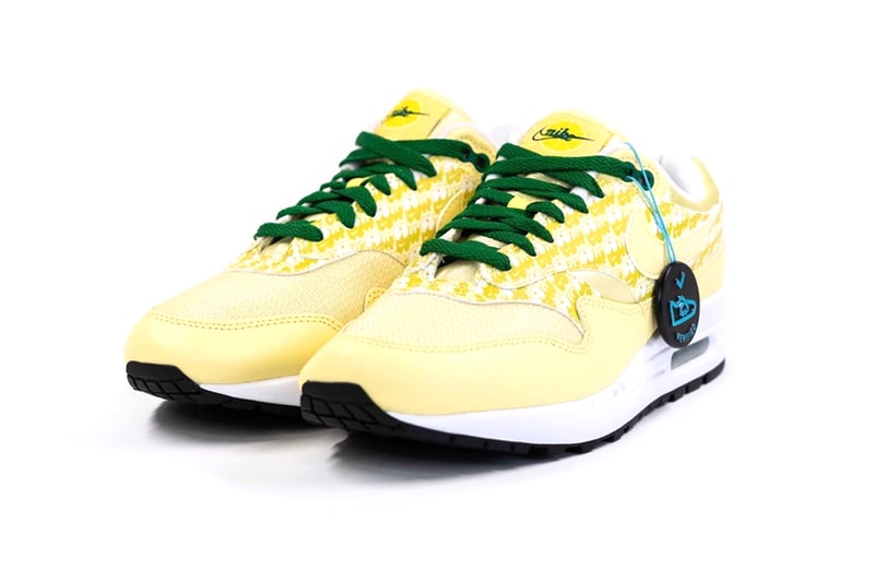 Nike Air Max 1 Lemonade 2020 Release Info CJ0609-700 Pine Green True White solebyjc