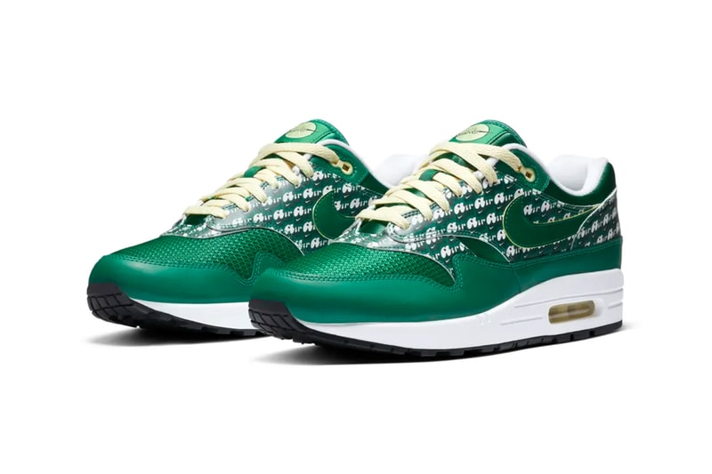 Nike Air Max 1 Powerwall Limeade Official Look Release Info CJ0609-300 Date Buy Price Green Yellow