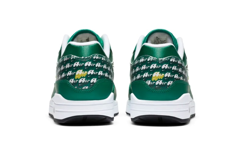 Nike Air Max 1 Powerwall Limeade Official Look Release Info CJ0609-300 Date Buy Price Green Yellow