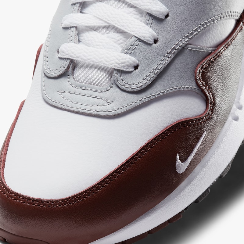 nike sportswear air max 1 spiral sage mystic date white gray green brown db5074 100 101 official release date info photos price store list buying guide