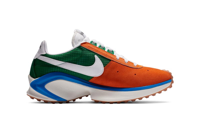 nike d ms x waffle starfish orange pine green sail blue white gum CQ0205 800 official release date info photos price store list buying guide
