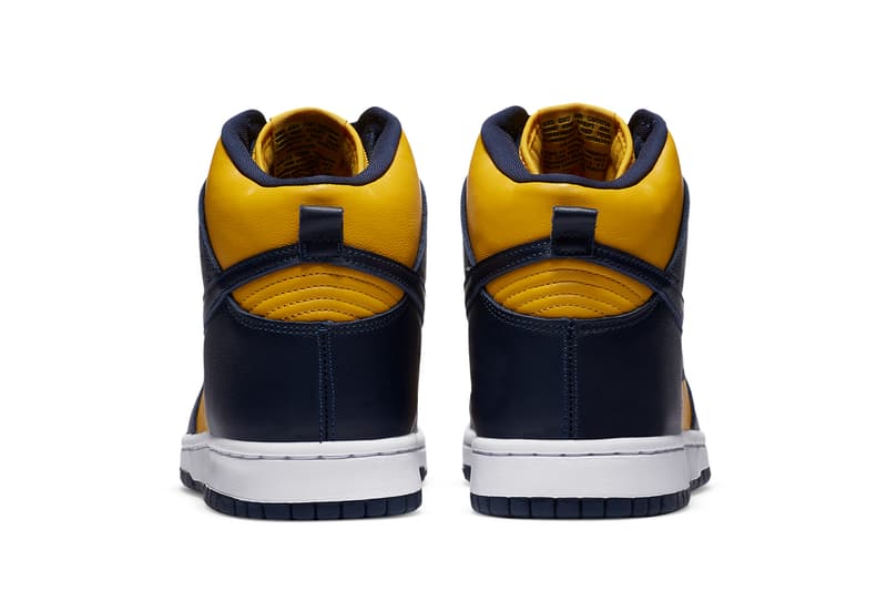 Nike Dunk High Michigan 2020 Release Date Info Hypebeast