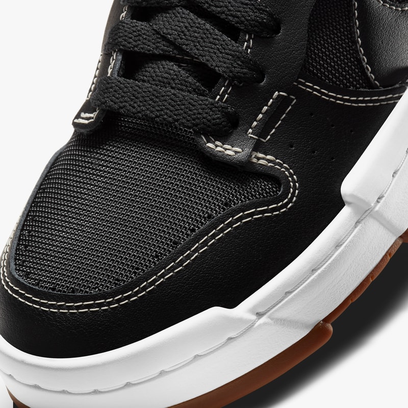 nike dunk low disrupt black gum white CK6654 002 official release date info photos price store list buying guide