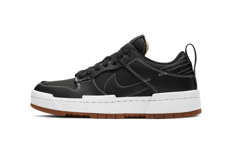nike dunk low disrupt black gum white CK6654 002 official release date info photos price store list buying guide