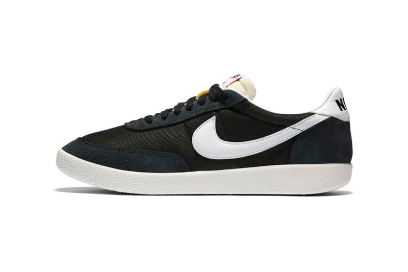 Nike Killshot OG SP "Black/White/Off-Noir" DC1982-001 "Coastal Blue/White/Stone Blue" DC1982-400 Release Information Classic Footwear Sneaker Design Original Shoe Swoosh Mesh Suede Foam