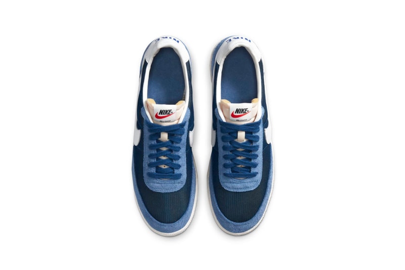 Nike Killshot OG SP "Black/White/Off-Noir" DC1982-001 "Coastal Blue/White/Stone Blue" DC1982-400 Release Information Classic Footwear Sneaker Design Original Shoe Swoosh Mesh Suede Foam