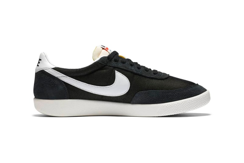 Nike Killshot OG SP "Black/White/Off-Noir" DC1982-001 "Coastal Blue/White/Stone Blue" DC1982-400 Release Information Classic Footwear Sneaker Design Original Shoe Swoosh Mesh Suede Foam