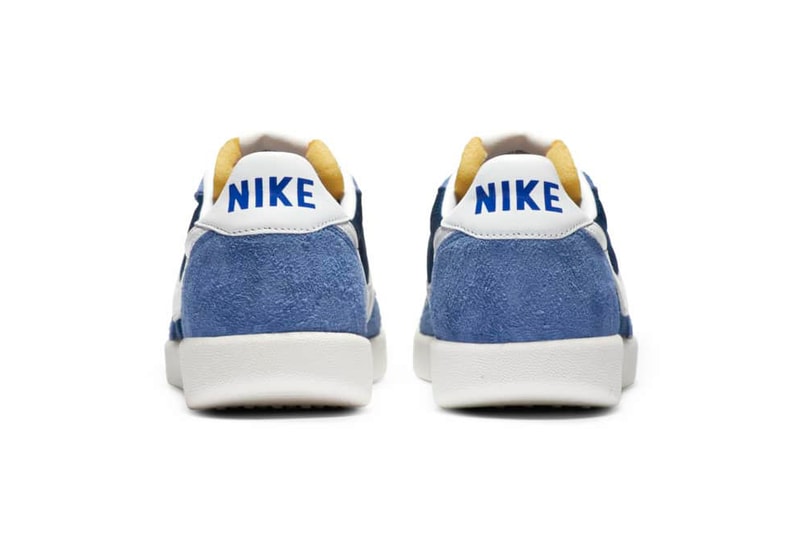Nike Killshot OG SP "Black/White/Off-Noir" DC1982-001 "Coastal Blue/White/Stone Blue" DC1982-400 Release Information Classic Footwear Sneaker Design Original Shoe Swoosh Mesh Suede Foam