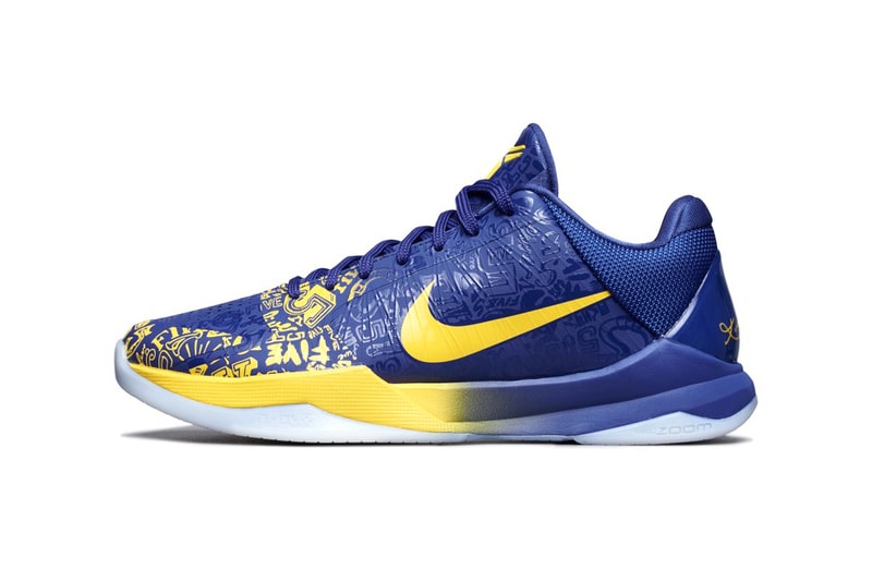nike basketball kobe bryant 5 protro rings concord blue midwest gold yellow CD4991 400 official release date info photos price store list buying guide