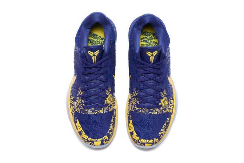 nike basketball kobe bryant 5 protro rings concord blue midwest gold yellow CD4991 400 official release date info photos price store list buying guide