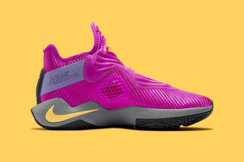 Nike Lebron Soldier 14 Lakers Official Look Hypebeast